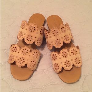 See by Chloe Pink Suede Sandals